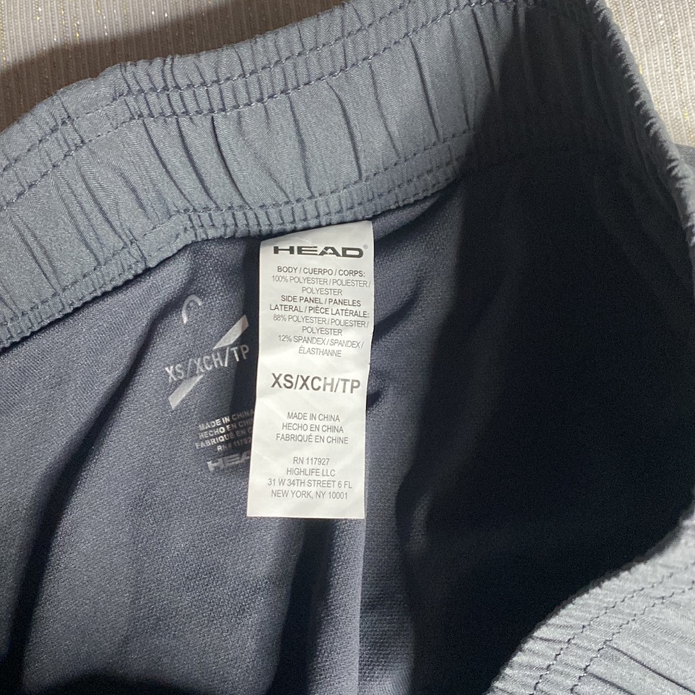 HEAD - SHORTS size XS grey color #505 - Picture 3 of 6